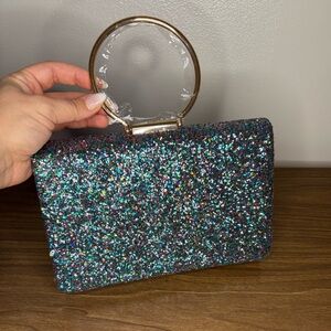 Glittery Multicolor Handbag - New